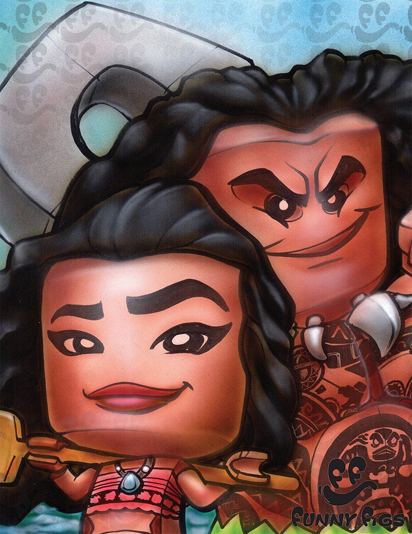 Moana 2024 maui lego